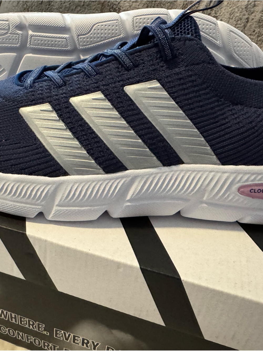 Adidas Cloud Foam Flex athletic shoes. Size 8 New in Box